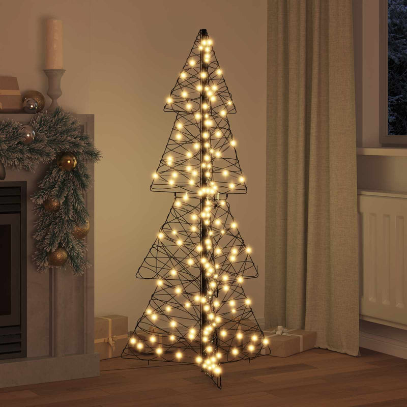 Load image into Gallery viewer, Vidaxl kerstboom met 160 led warmwit 150 cm rattan