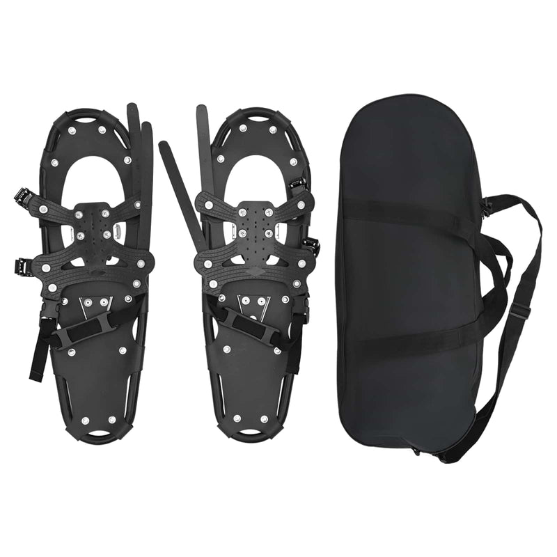 Load image into Gallery viewer, Vidaxl 3 in 1 sneeuwschoenen zwart 25 inches aluminium en hdpe