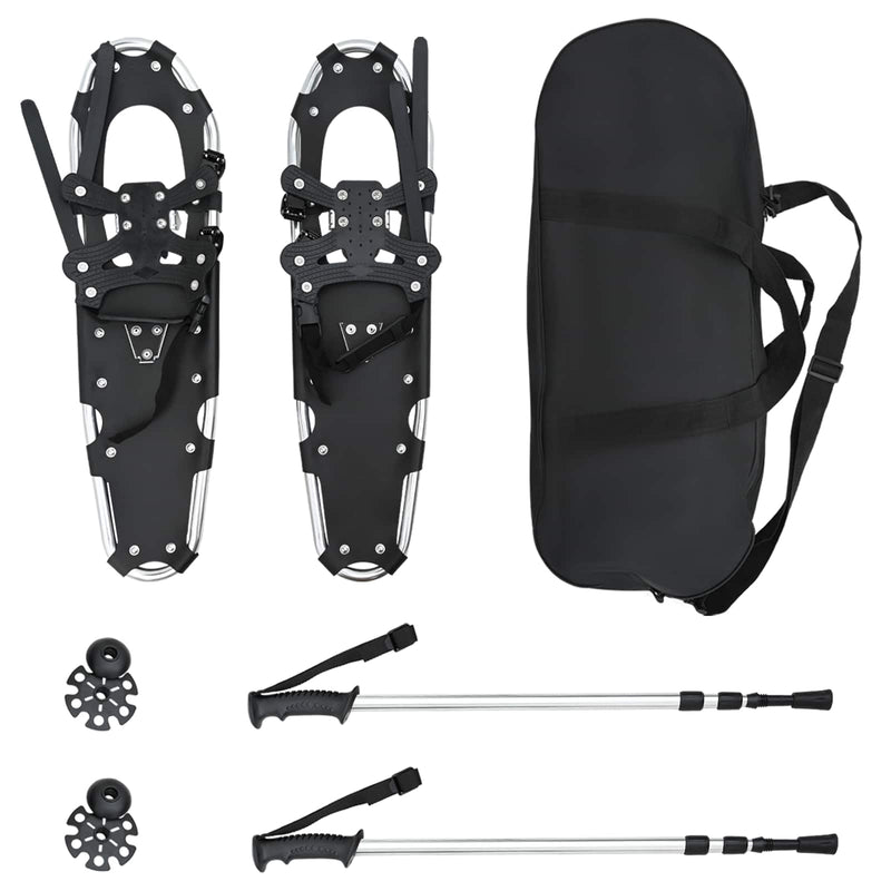 Load image into Gallery viewer, Vidaxl 3 in 1 sneeuwschoenen met wandelschoenen zilver en zwart
