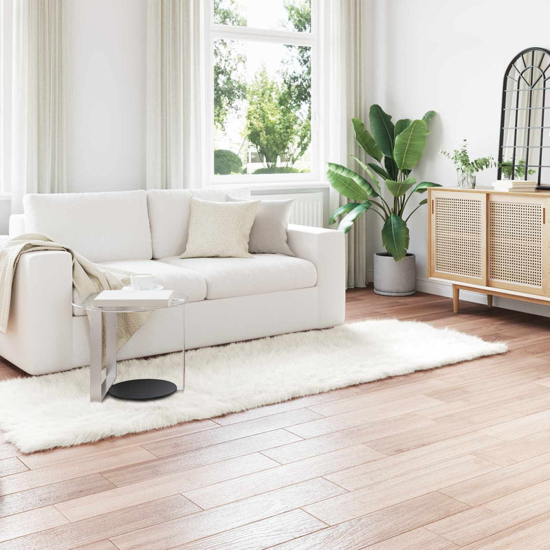 Load image into Gallery viewer, Vidaxl nep schapenvacht tapijt tafalla wit 80 x 250 cm polyester