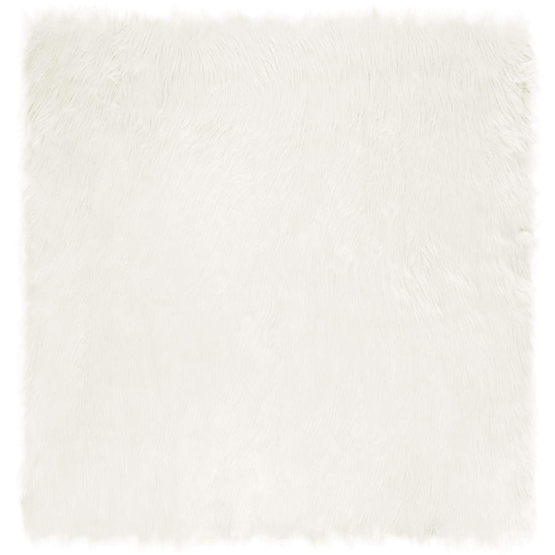 Load image into Gallery viewer, Vidaxl nep schapenvacht tapijt tafalla wit 120 x 120 cm polyester