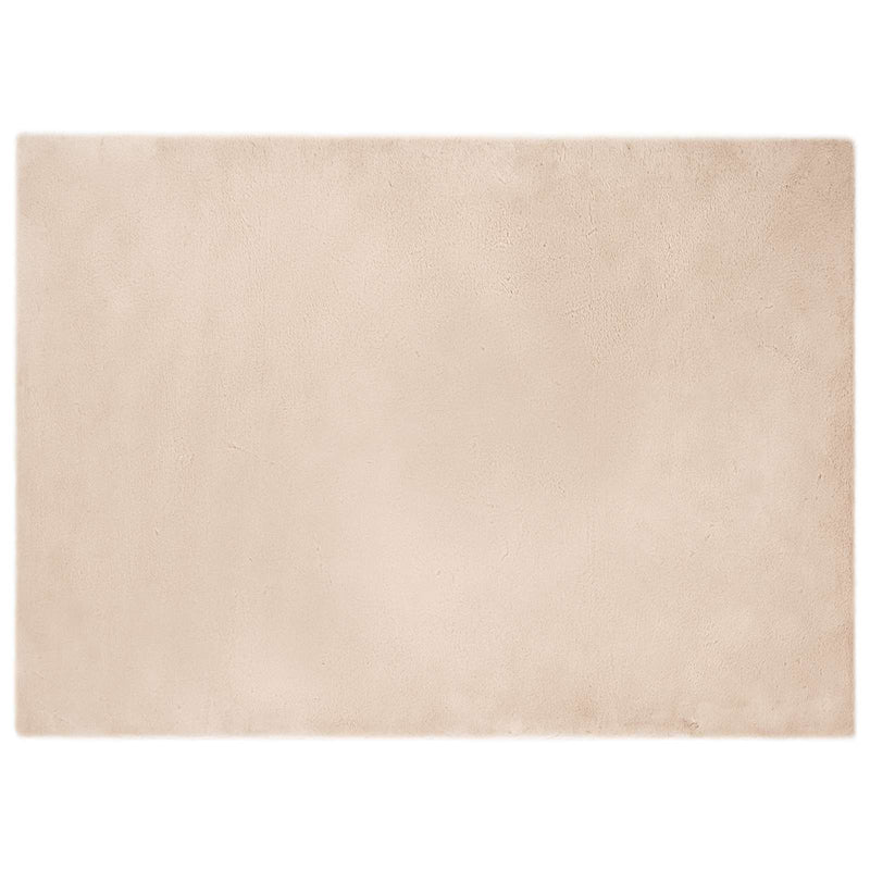 Load image into Gallery viewer, Vidaxl nep konijnenbont tapijt olite taupe 240 x 340 cm polyester