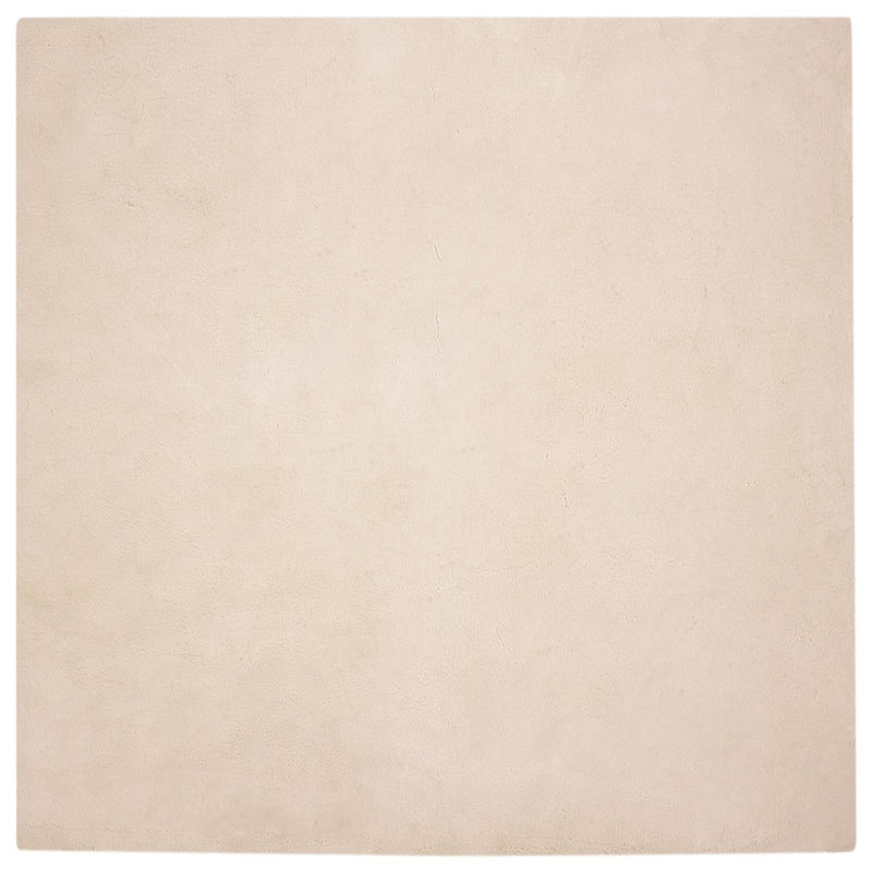 Load image into Gallery viewer, Vidaxl nep konijnenbont tapijt olite taupe 120 x 120 cm polyester