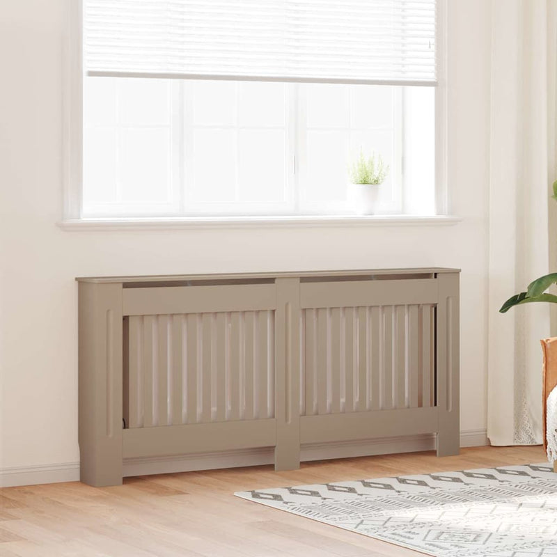 Load image into Gallery viewer, Vidaxl radiatorafdekking 2 pcs bruin 172 x 19 x 81,5 cm bewerkt hout