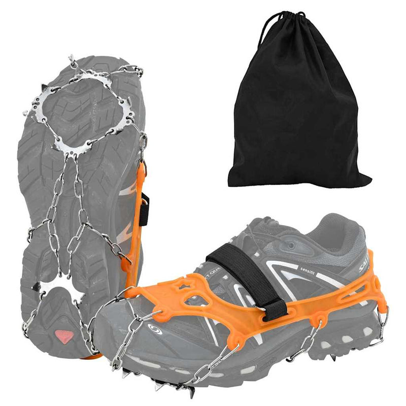 Load image into Gallery viewer, Vidaxl ijs-klemmen voor schoenen oranje l