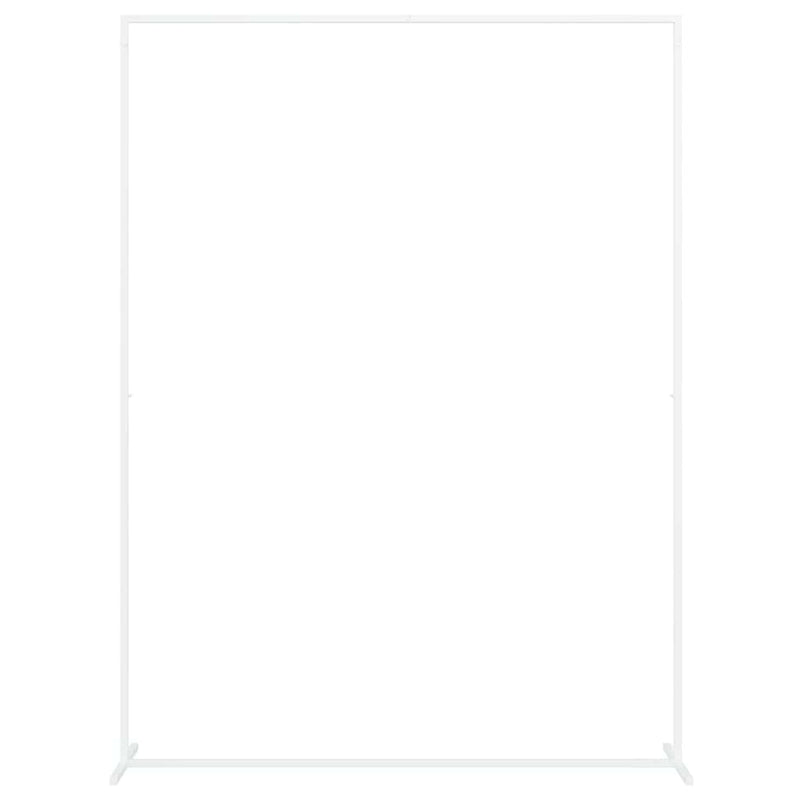 Load image into Gallery viewer, Vidaxl trouwrand wit 150 x 49,5 x 200 cm staal