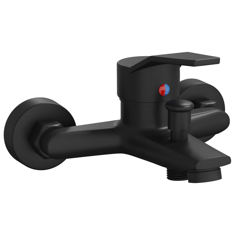 Load image into Gallery viewer, Vidaxl douchemengkraan zwart g 1 2 inch