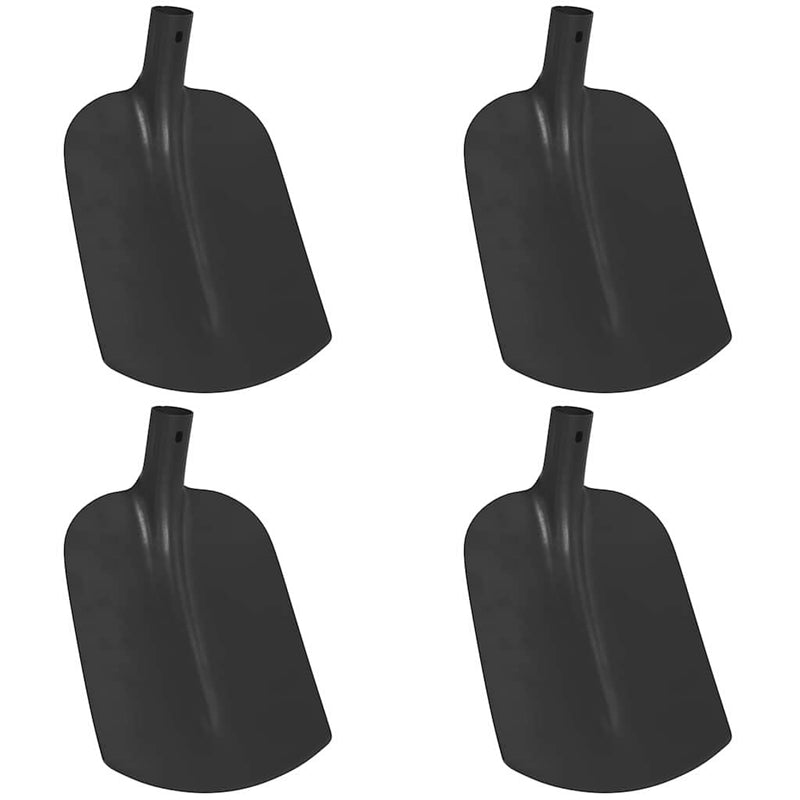 Load image into Gallery viewer, Vidaxl schep hoofd 4 pcs zwart 34,5 x 24 cm gepoedercoat staal