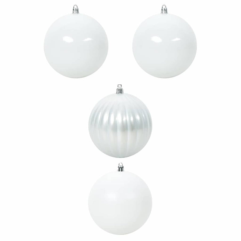 Load image into Gallery viewer, Vidaxl kerstbal set xxl 4 pcs wit kunststof