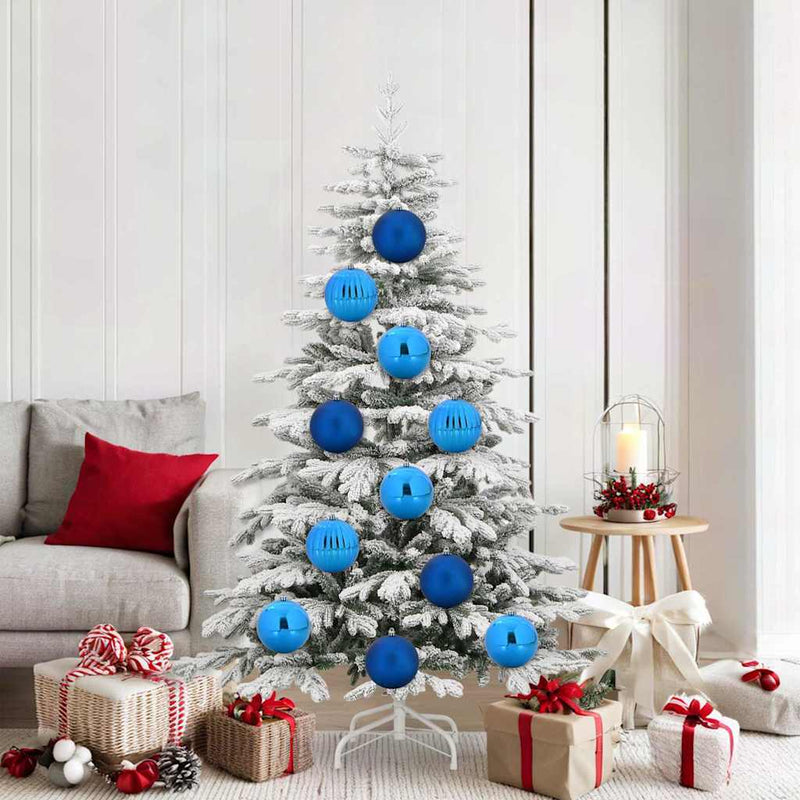 Load image into Gallery viewer, Vidaxl kerstbalset xl 9 pcs blauw kunststof