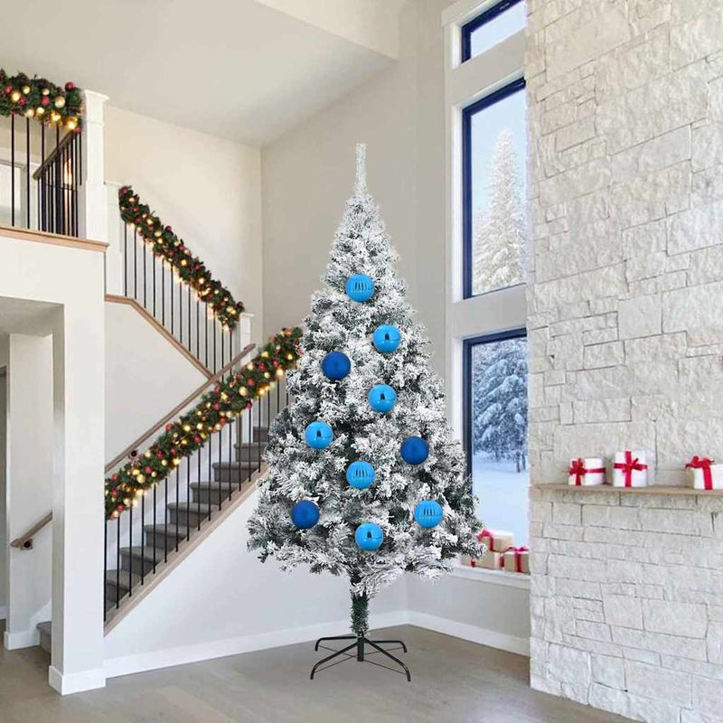 Load image into Gallery viewer, Vidaxl kerstbal set xxl 4 pcs blauw kunststof