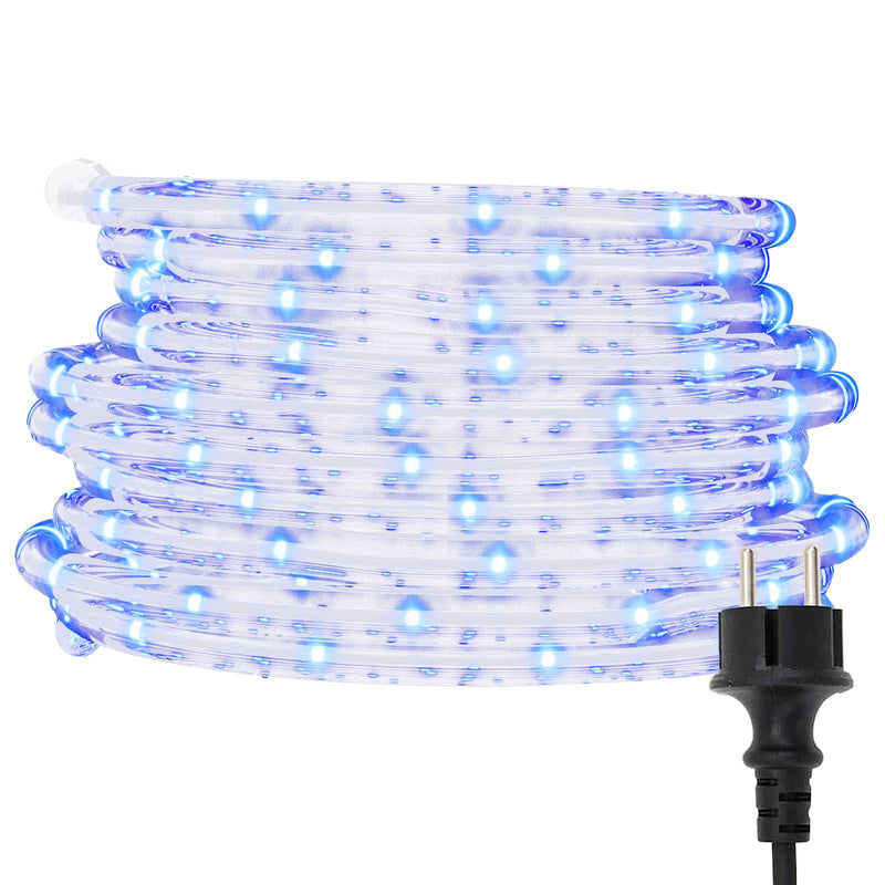 Load image into Gallery viewer, Vidaxl touwenlicht met 2400 led koud wit 100 m pvc