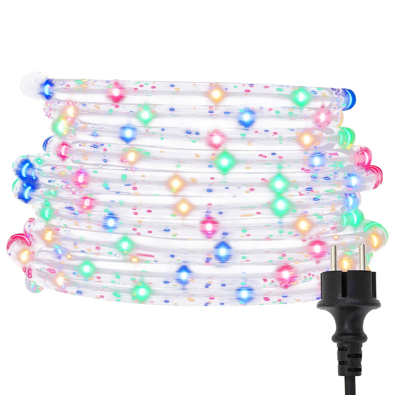 Load image into Gallery viewer, Vidaxl touwenlicht met 2400 led multikleur 100 m pvc