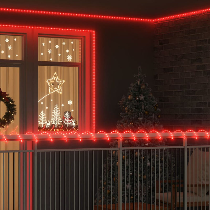 Load image into Gallery viewer, Vidaxl touwenlicht met 1200 led rood 50 m pvc