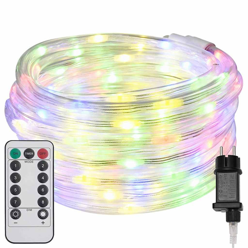 Load image into Gallery viewer, Vidaxl touwenlicht met 480 led multikleur 20 m pvc