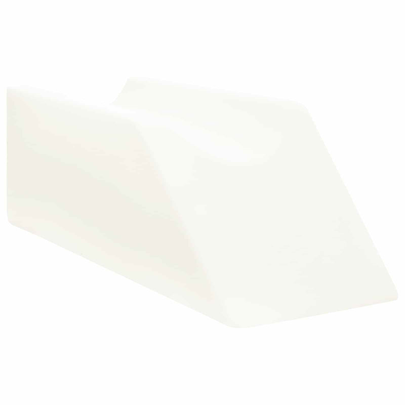 Load image into Gallery viewer, Vidaxl beenkussen effen wit 68 x 25 x 21,5 cm