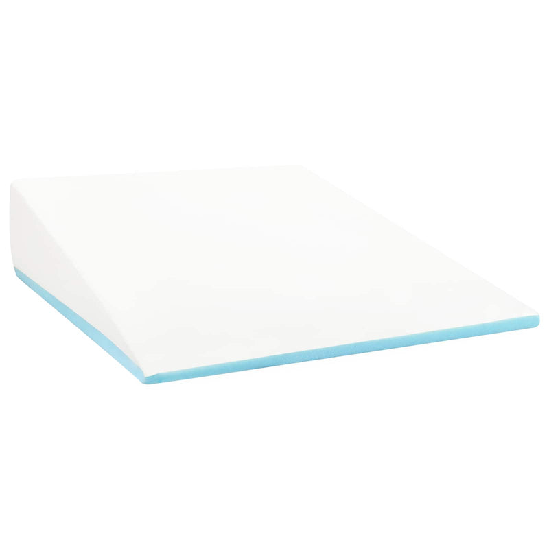 Load image into Gallery viewer, Vidaxl wedge kussen effen wit 69 x 64 x 19 cm