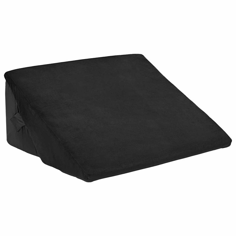 Load image into Gallery viewer, Vidaxl wedge kussen anders zwart 55 x 55 x 26 cm