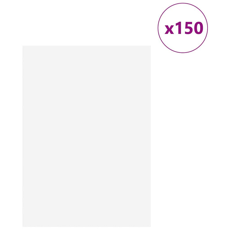Load image into Gallery viewer, Vidaxl decorpanelen 150 pcs wit 21 x 30 x 0,27 cm bewerkt hout