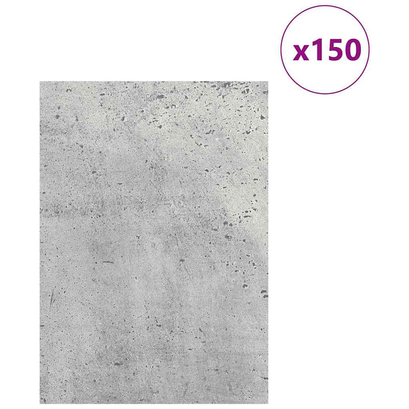 Load image into Gallery viewer, Vidaxl decorpanelen 150 pcs beton grijs 21 x 30 x 0,27 cm bewerkt hout