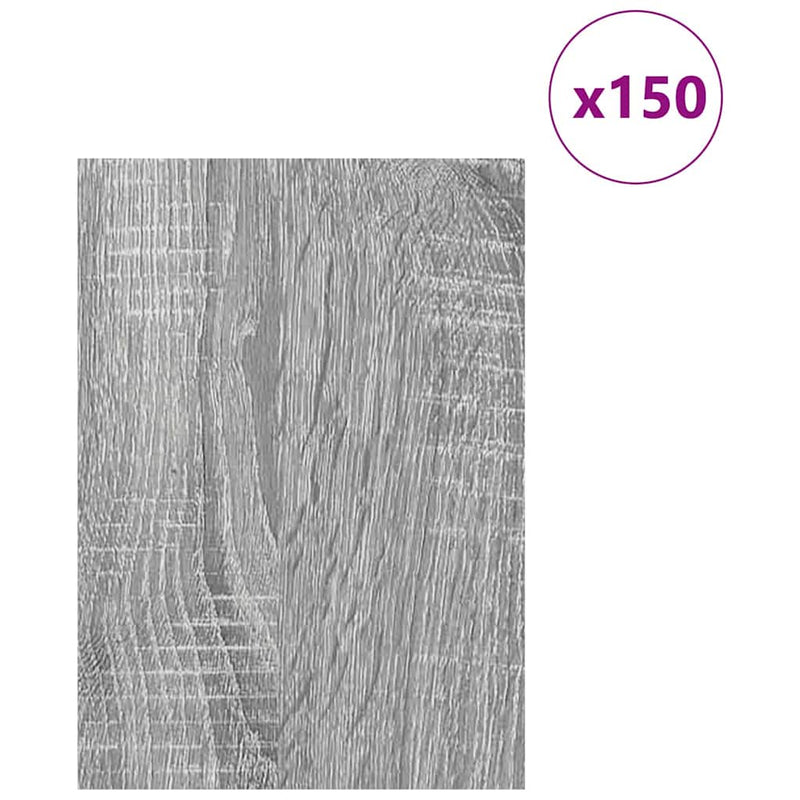 Load image into Gallery viewer, Vidaxl decorpanelen 150 pcs grijs sonoma 21 x 30 x 0,27 cm