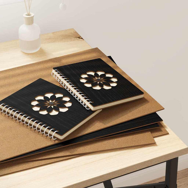 Load image into Gallery viewer, Vidaxl decorpanelen 12 pcs zwart eiken 30 x 42 x 0.27 cm bewerkt hout