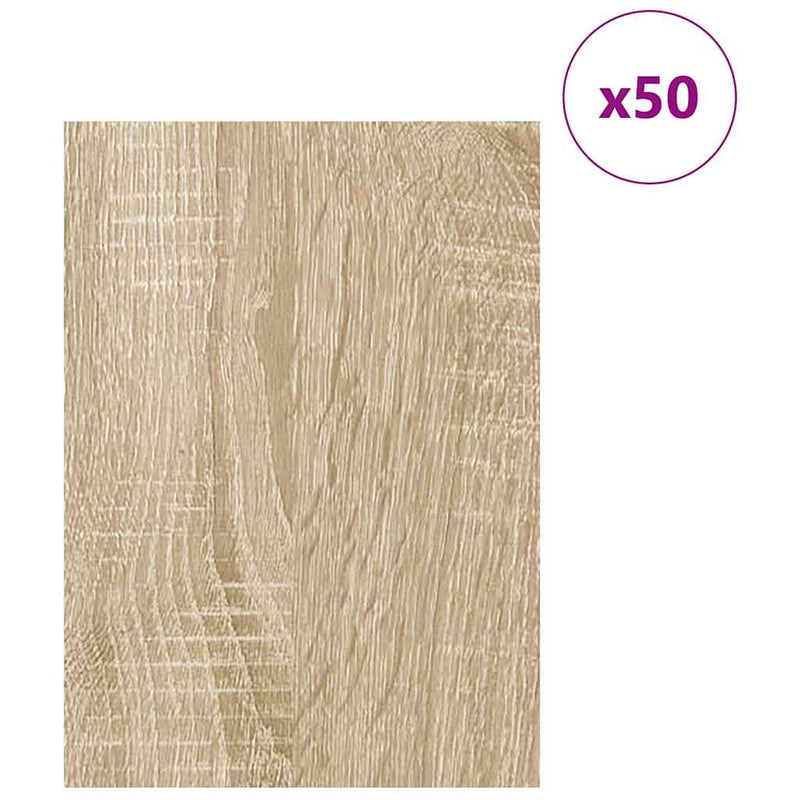Load image into Gallery viewer, Vidaxl decorpanelen 50 pcs sonoma eiken 30 x 42 x 0.27 cm bewerkt hout