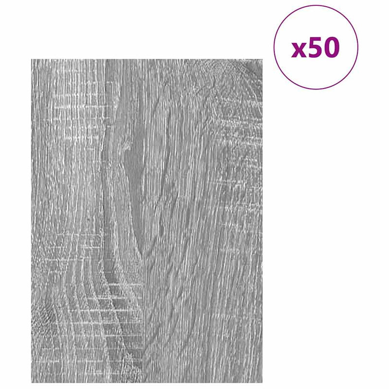 Load image into Gallery viewer, Vidaxl decorpanelen 50 pcs grijs sonoma 30 x 42 x 0.27 cm bewerkt hout