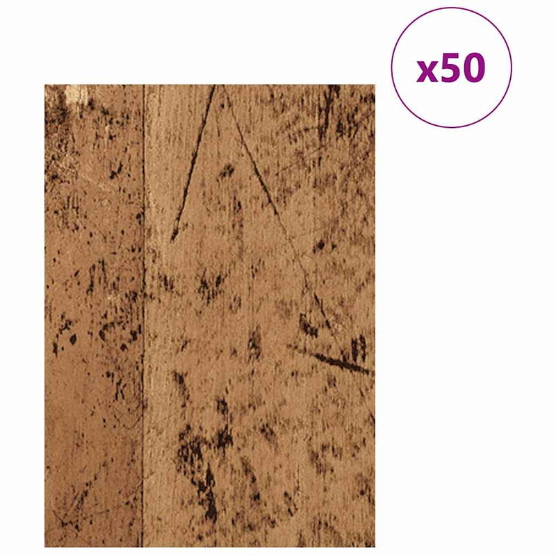 Load image into Gallery viewer, Vidaxl decorpanelen 50 pcs oudhout 30 x 42 x 0.27 cm bewerkt hout