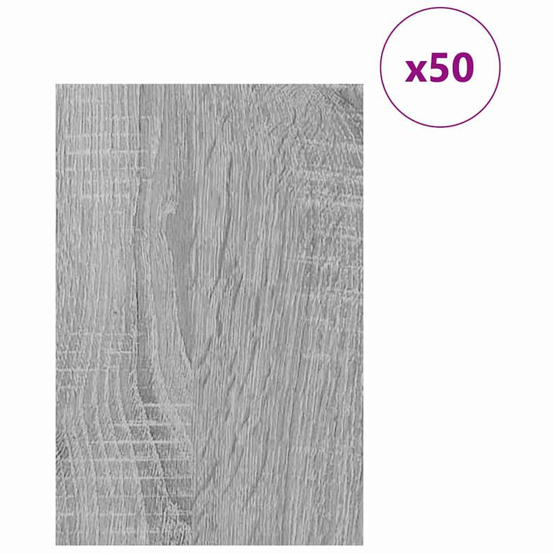 Load image into Gallery viewer, Vidaxl decorpanelen 50 pcs grijs sonoma 40 x 60 x 0.27 cm bewerkt hout