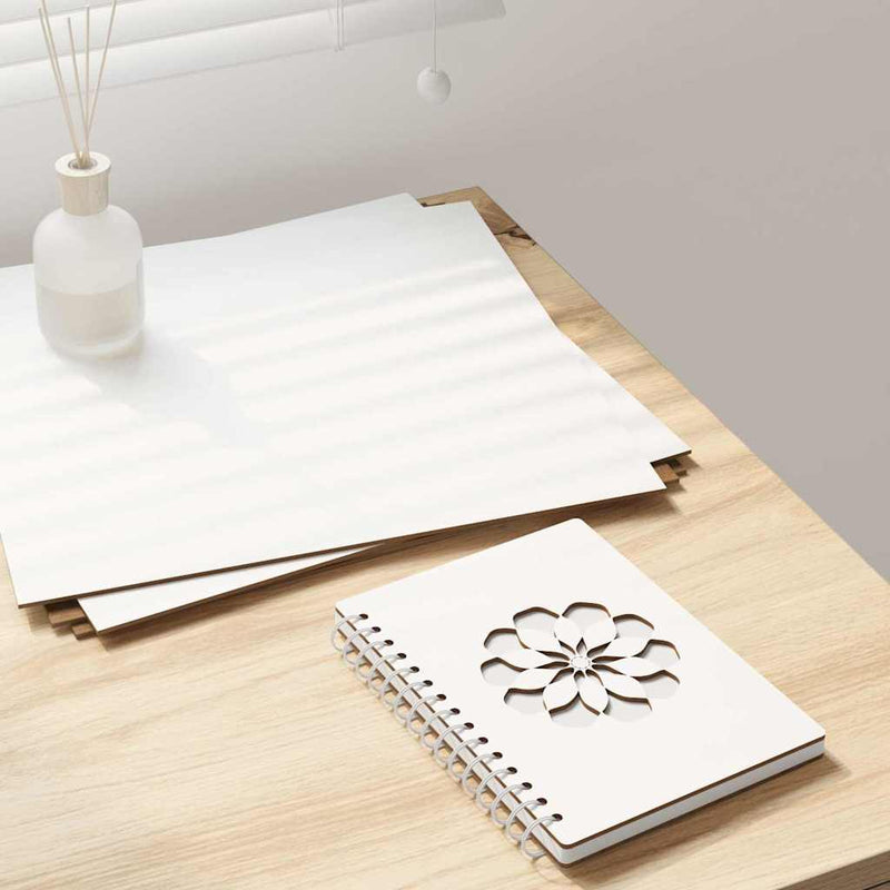 Load image into Gallery viewer, Vidaxl decorpanelen 12 pcs wit 30 x 30 x 0,27 cm bewerkt hout