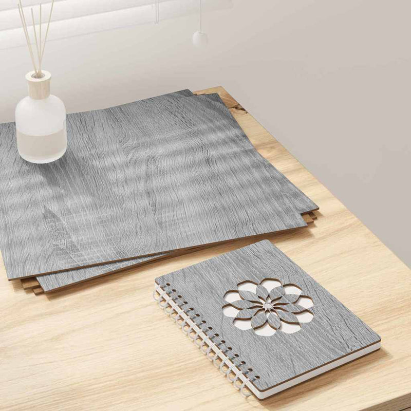 Load image into Gallery viewer, Vidaxl decorpanelen 50 pcs grijs sonoma 30 x 30 x 0,27 cm bewerkt hout
