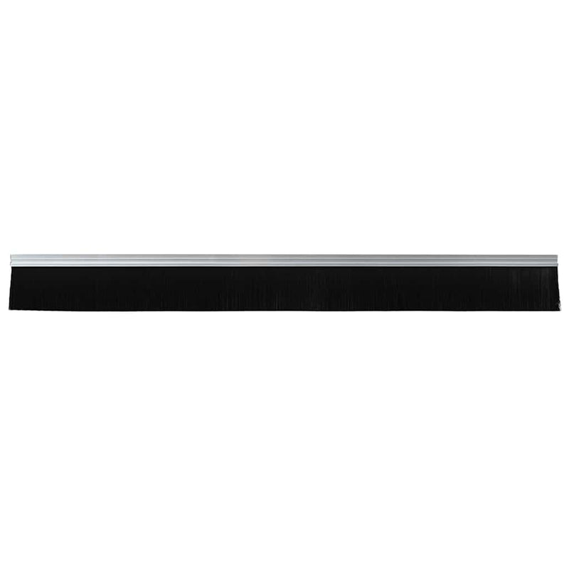 Load image into Gallery viewer, Vidaxl zelfklevende deurborstels 2 pcs zilver 100 cm