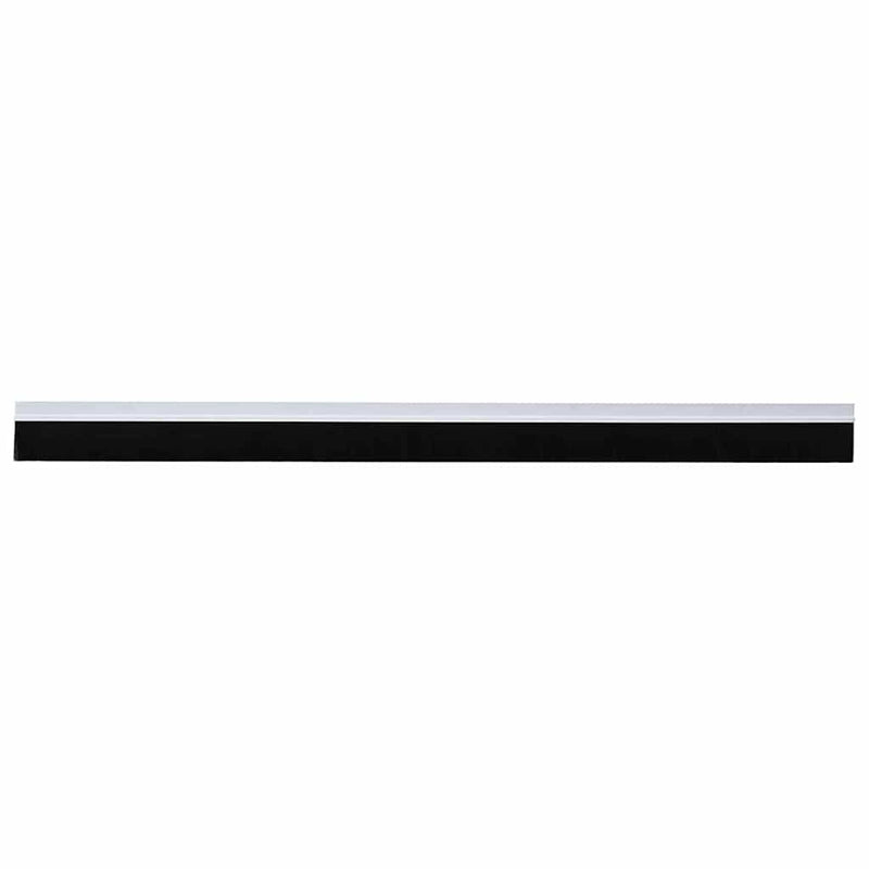 Load image into Gallery viewer, Vidaxl zelfklevende deurborstels 2 pcs wit 100 cm aluminium legering