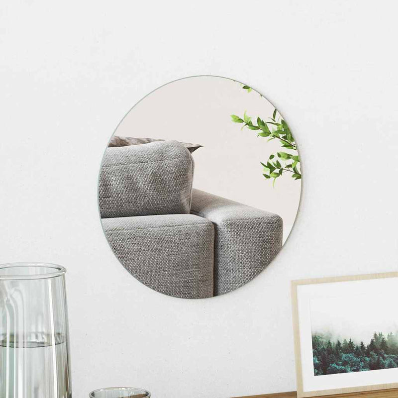 Load image into Gallery viewer, Vidaxl wandspiegel rond ø 30 cm gehard glas