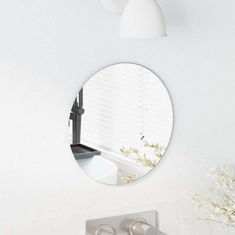 Load image into Gallery viewer, Vidaxl wandspiegel rond ø 30 cm gehard glas