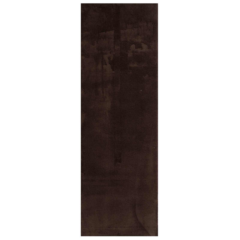 Load image into Gallery viewer, Vidaxl vloerkleden rechthoekig huarte bruin 250 x 80 cm polyester