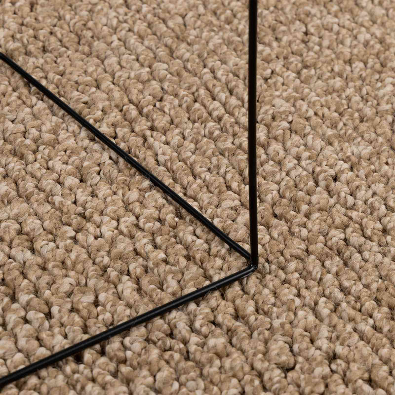 Load image into Gallery viewer, Vidaxl vloerkleden rond huarte naturel ø 200 cm polyester