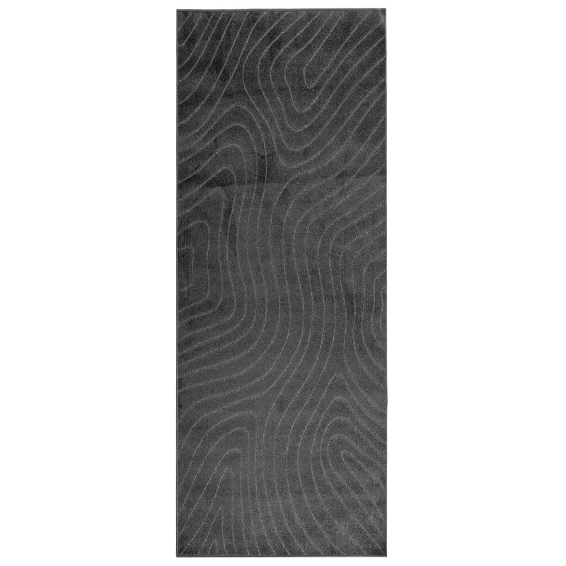 Load image into Gallery viewer, Vidaxl vloerkleden rechthoekig huarte antraciet 150 x 80 cm polyester