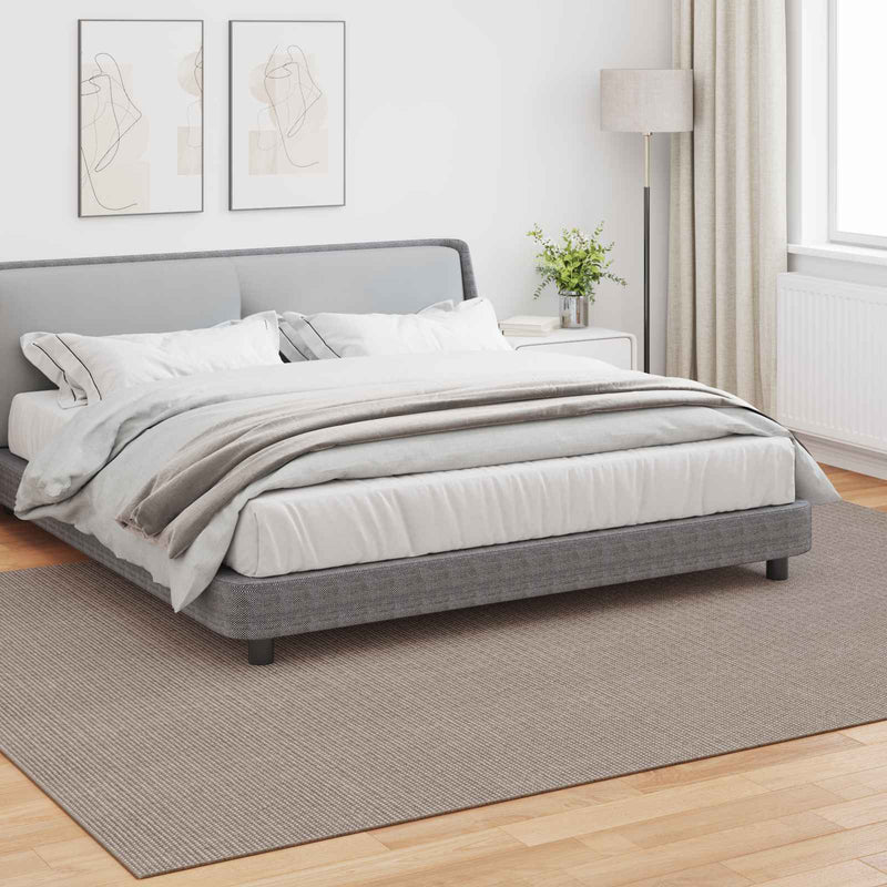 Load image into Gallery viewer, Vidaxl vloerkleden huarte crème en taupe 340 x 240 cm polyester