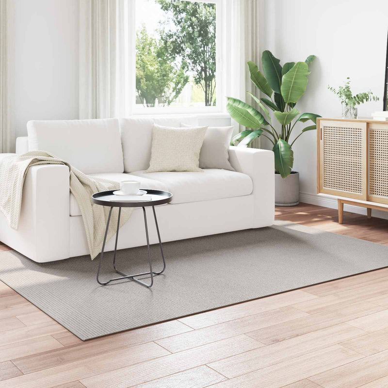 Load image into Gallery viewer, Vidaxl vloerkleden huarte crème en grijs 170 x 120 cm polyester