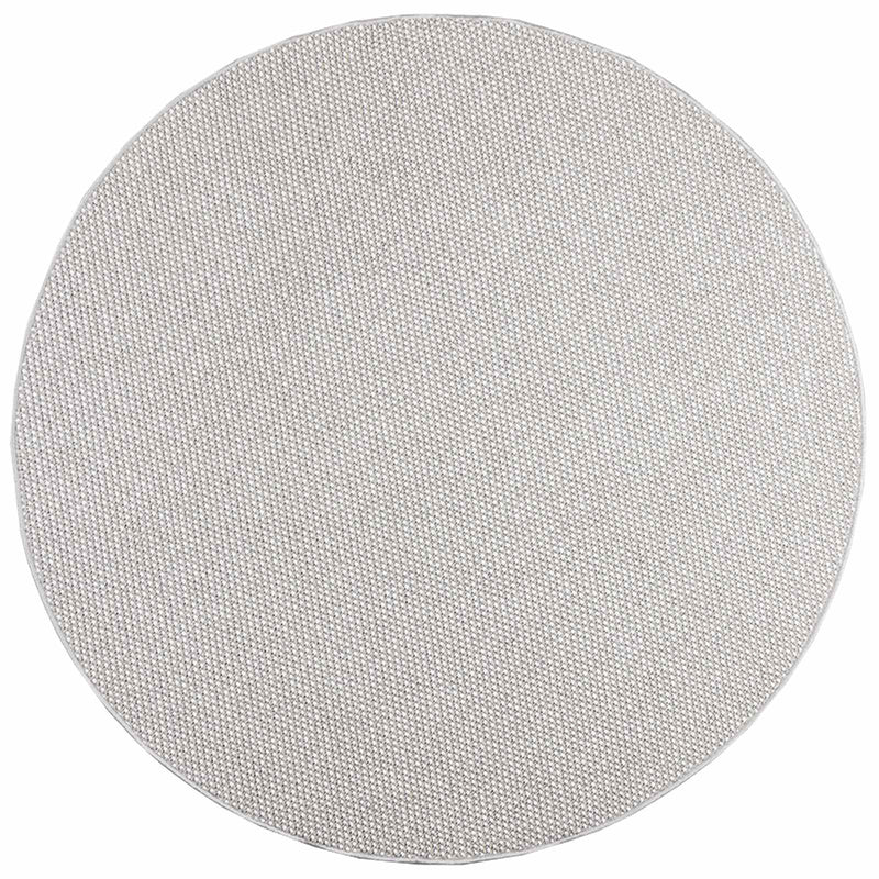 Load image into Gallery viewer, Vidaxl vloerkleden rond huarte crème en grijs ø 120 cm polyester