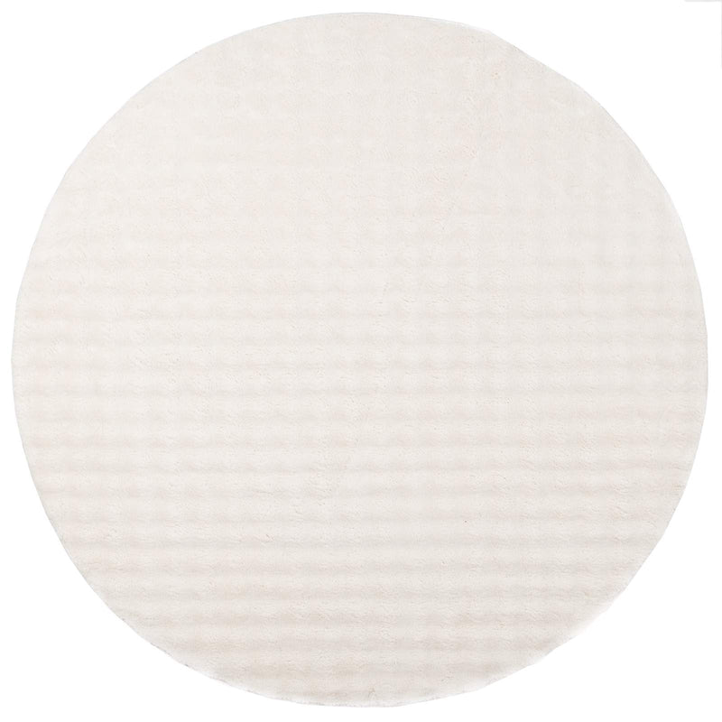 Load image into Gallery viewer, Vidaxl vloerkleden rond huarte crème ø 160 cm polyester