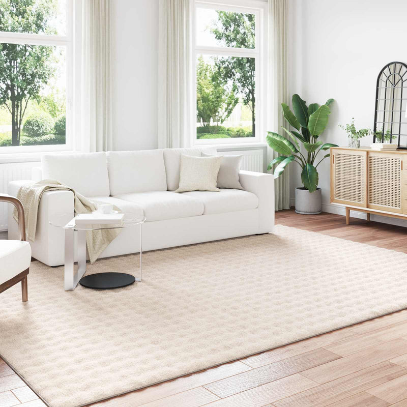Load image into Gallery viewer, Vidaxl vloerkleden rechthoekig huarte beige 280 x 200 cm polyester