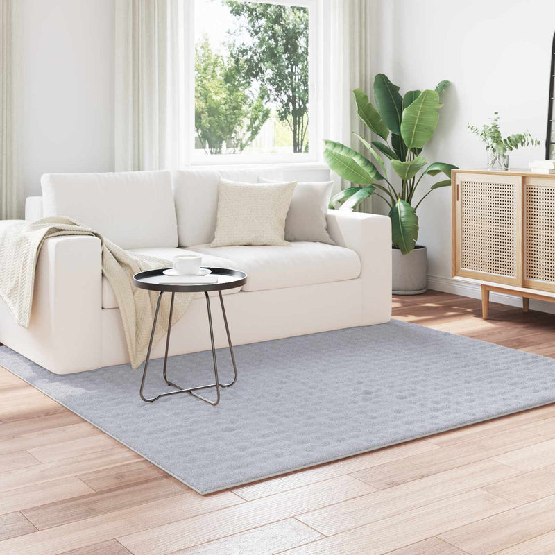 Load image into Gallery viewer, Vidaxl vloerkleden vierkant huarte grijs 120 x 120 cm polyester