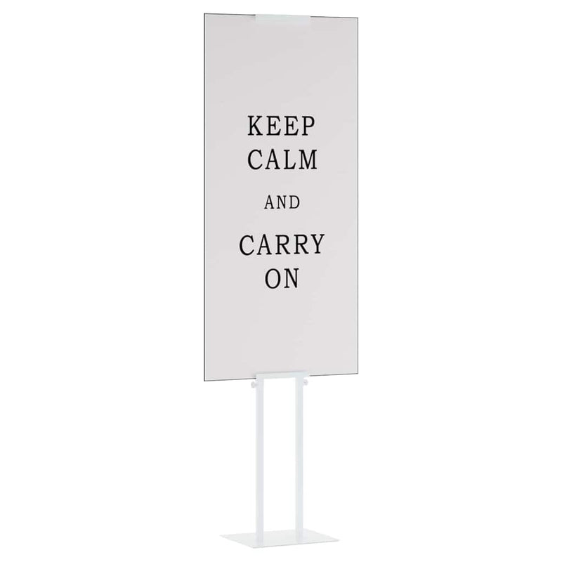 Load image into Gallery viewer, Vidaxl beurs displays wit 30 x 23,5 x 210 cm staal