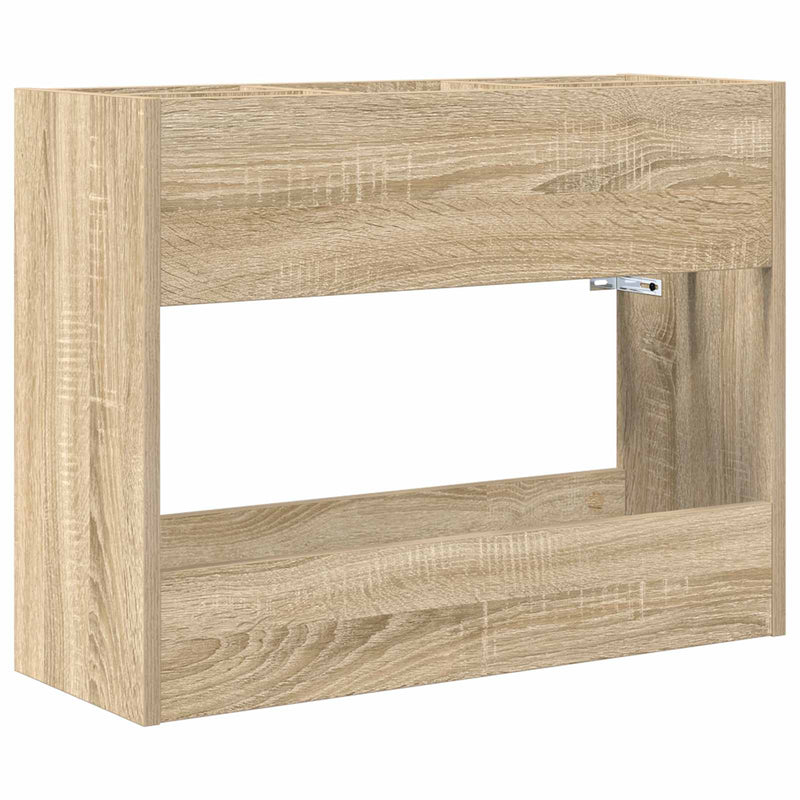 Load image into Gallery viewer, Vidaxl paraplu standaard sonoma eiken 65 x 24 x 50 cm bewerkt hout