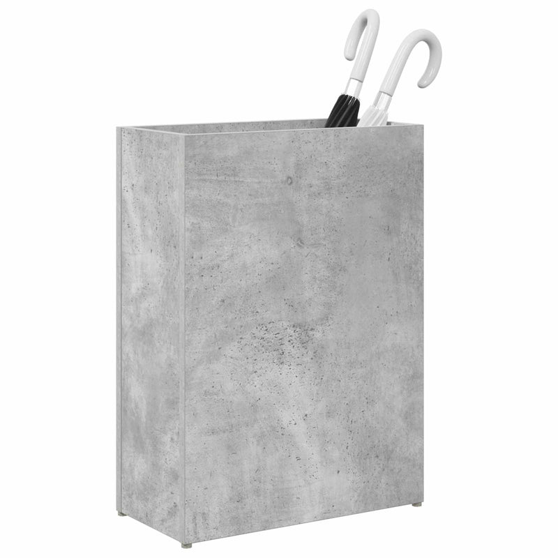 Load image into Gallery viewer, Vidaxl paraplu standaard beton grijs 40 x 20 x 55,5 cm bewerkt hout