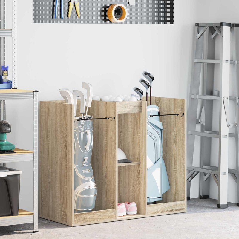 Load image into Gallery viewer, Vidaxl golfkast effen sonoma eiken 102 x 45 x 85,5 cm