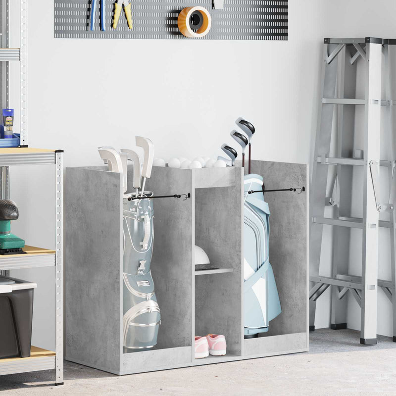 Load image into Gallery viewer, Vidaxl golfkast effen beton grijs 102 x 45 x 85,5 cm